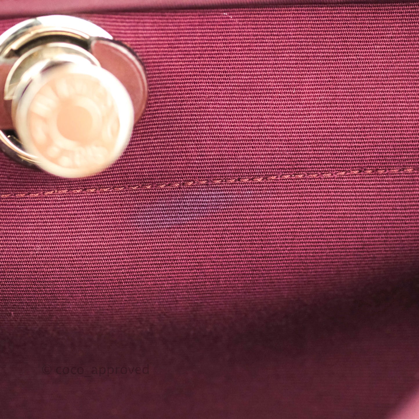 Hermès Herbag Zip 31 in Prune Hunter Cowhide & Canvas Palladium Hardware