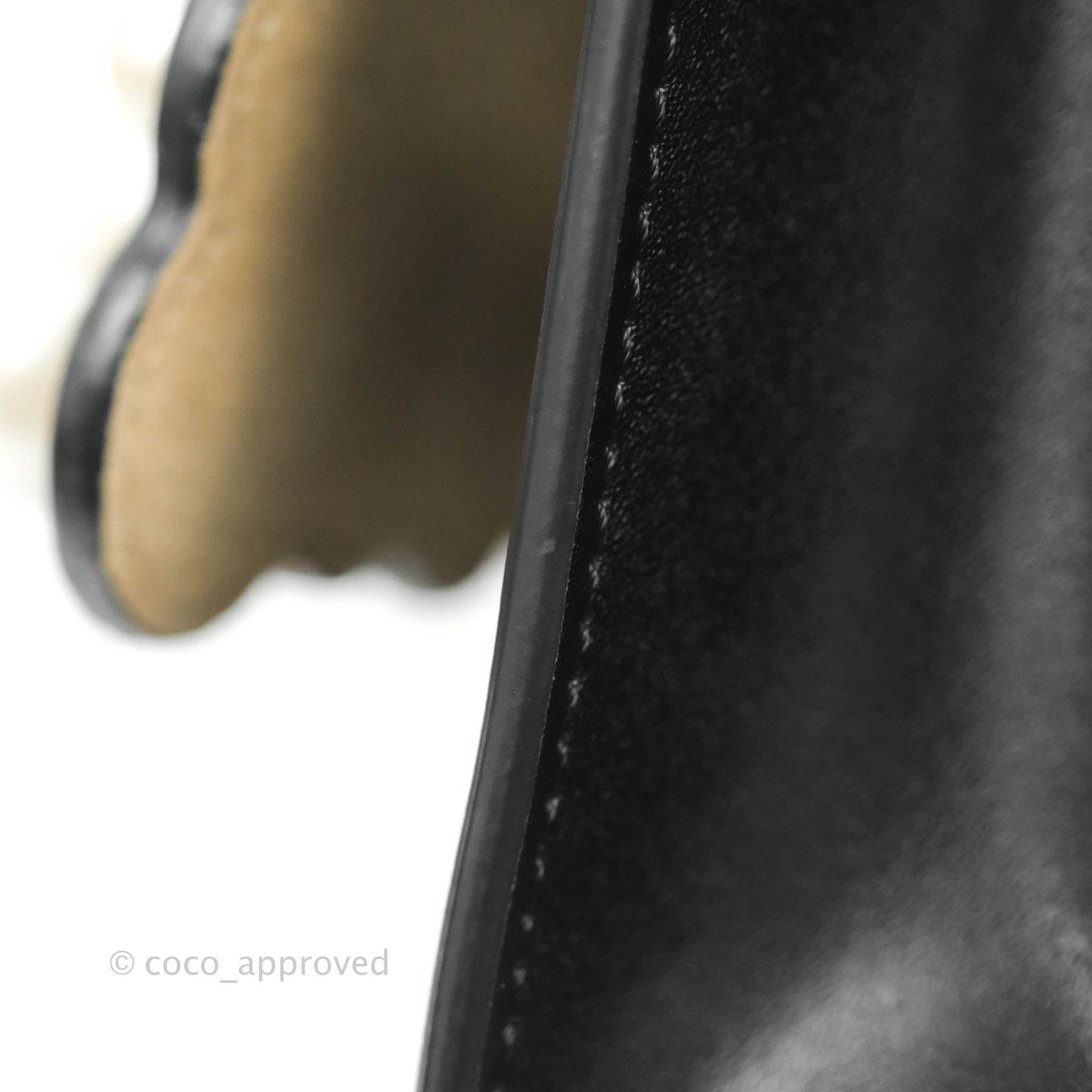 Fendi Scalloped Studded Pearl Small Kan I Shoulder Bag Black Calfskin