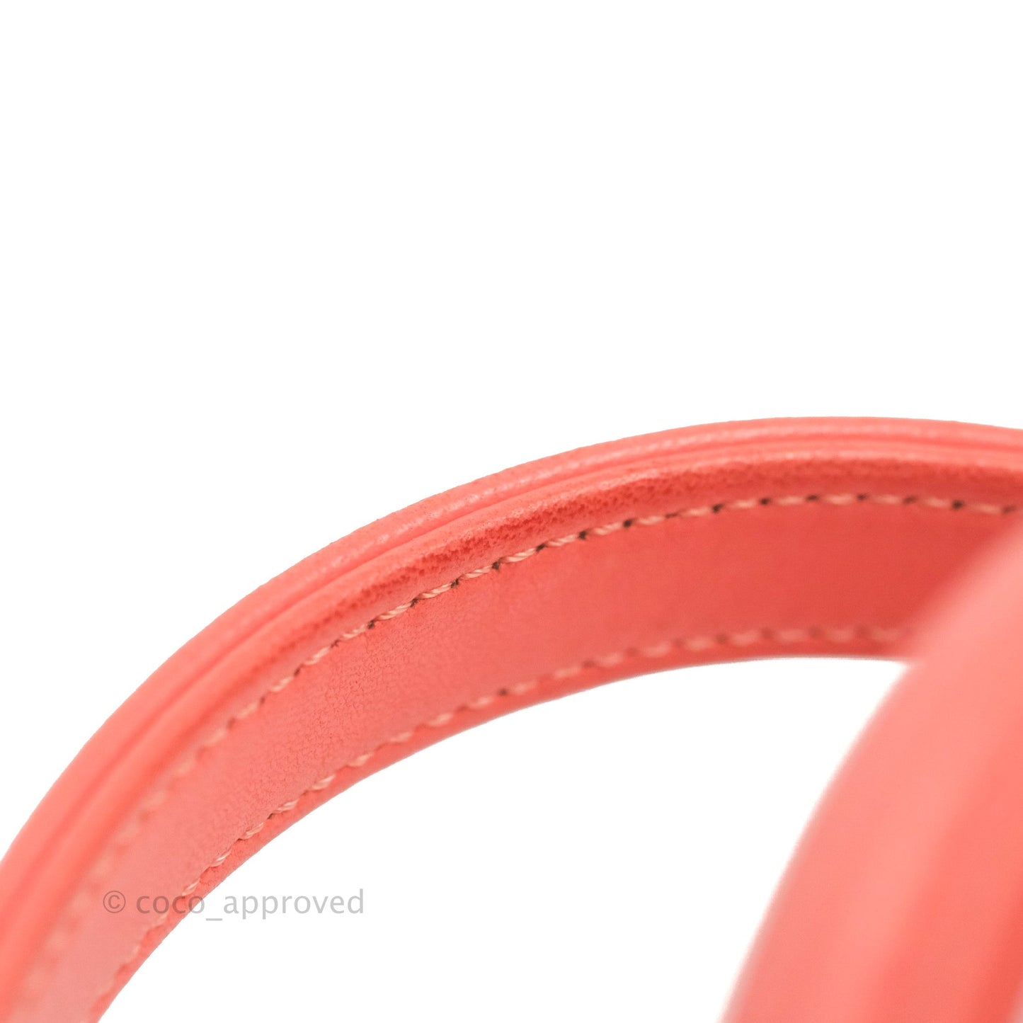 Chanel Trendy CC Vanity Case Coral Pink Lambskin Gold Hardware