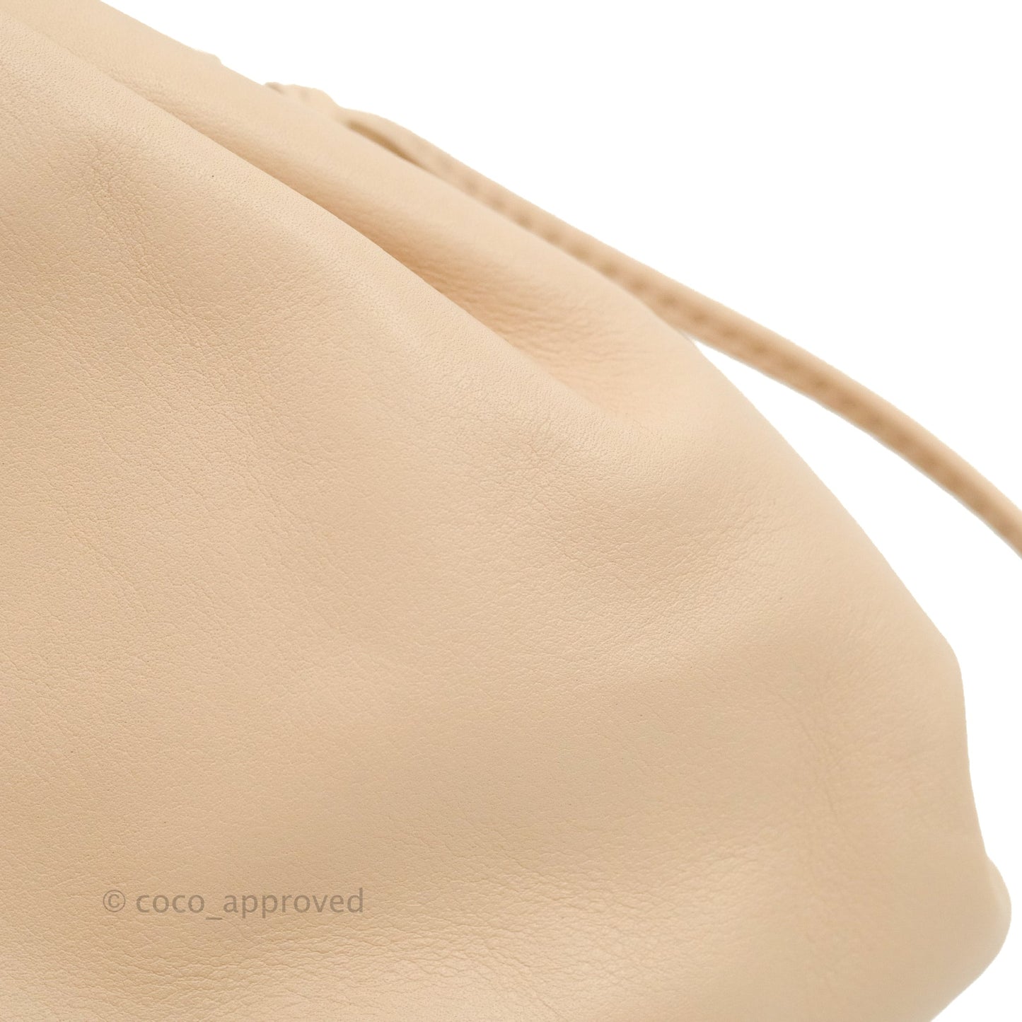 Bottega Veneta Butter Calfskin The Mini Pouch Bordeaux Nude