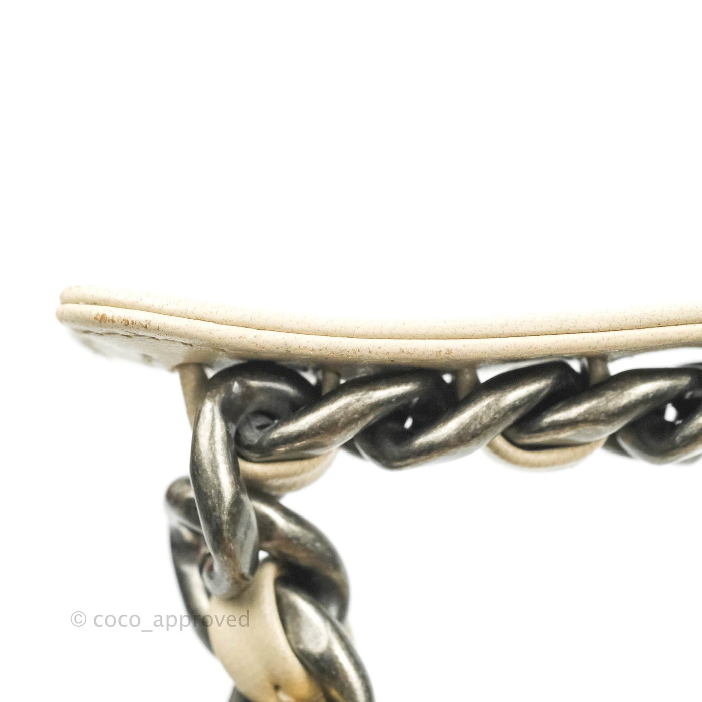 Chanel 19 Medium Beige Mixed Hardware
