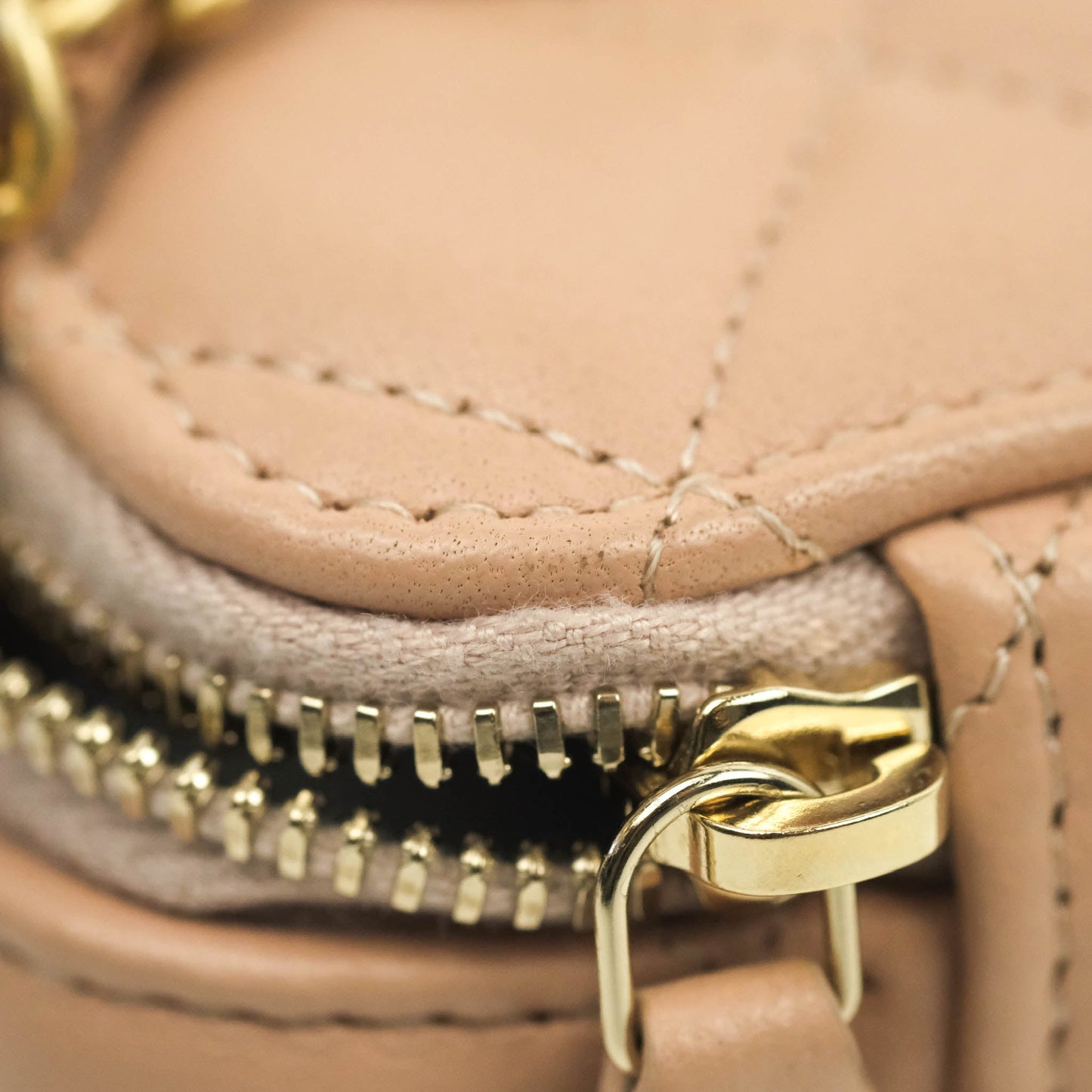 Chanel Classic Vanity Rectangular Top Handle With Chain Beige Lambskin Aged Gold Hardware