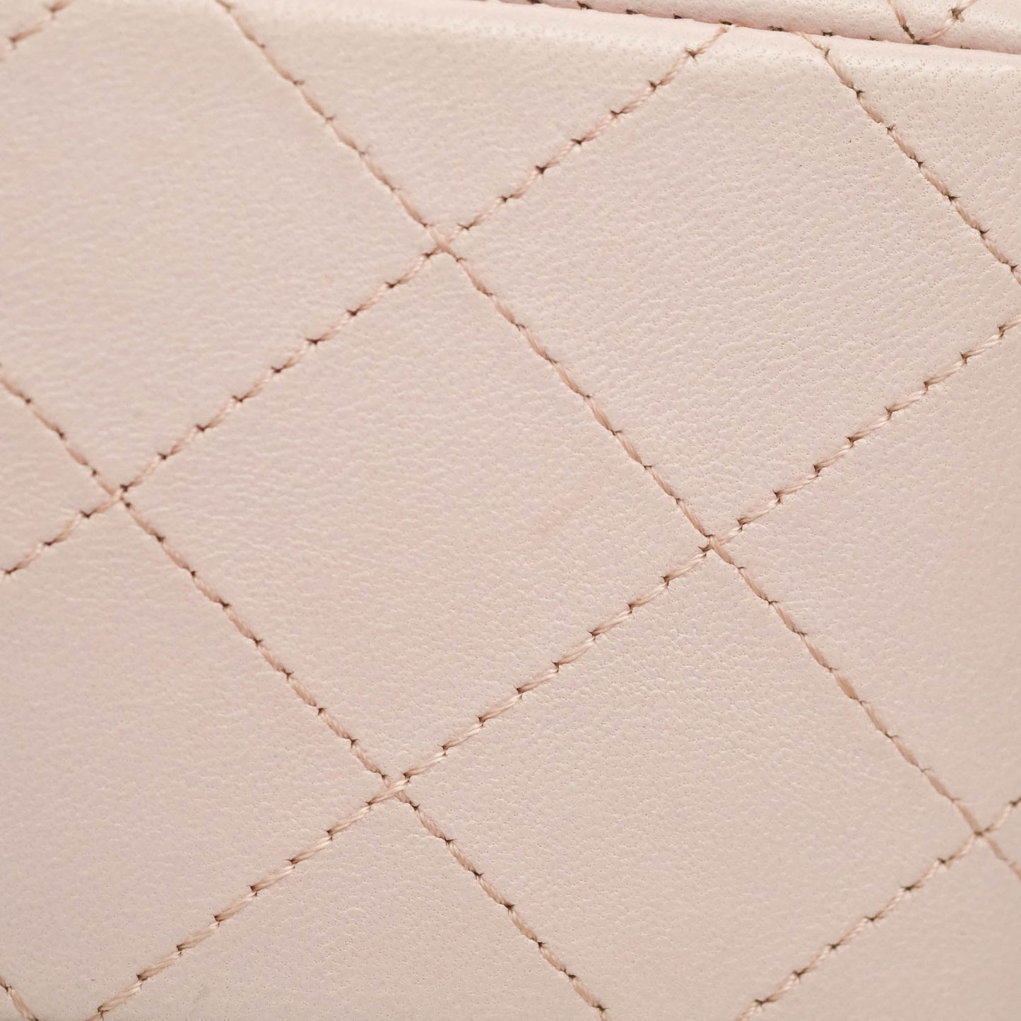 Chanel Quilted Mini Rectangular Flap Light Pink Lambskin Silver Hardware
