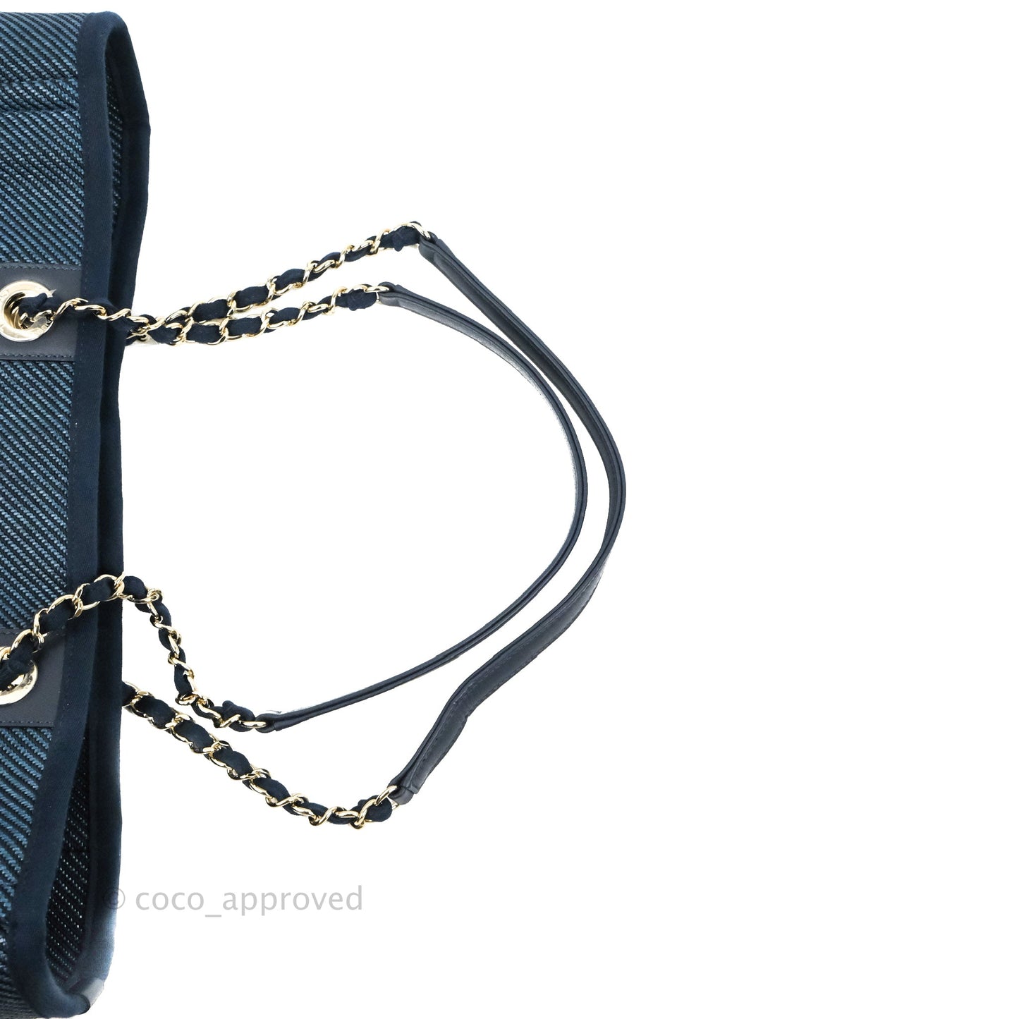 Chanel Canvas Deauville Medium Navy