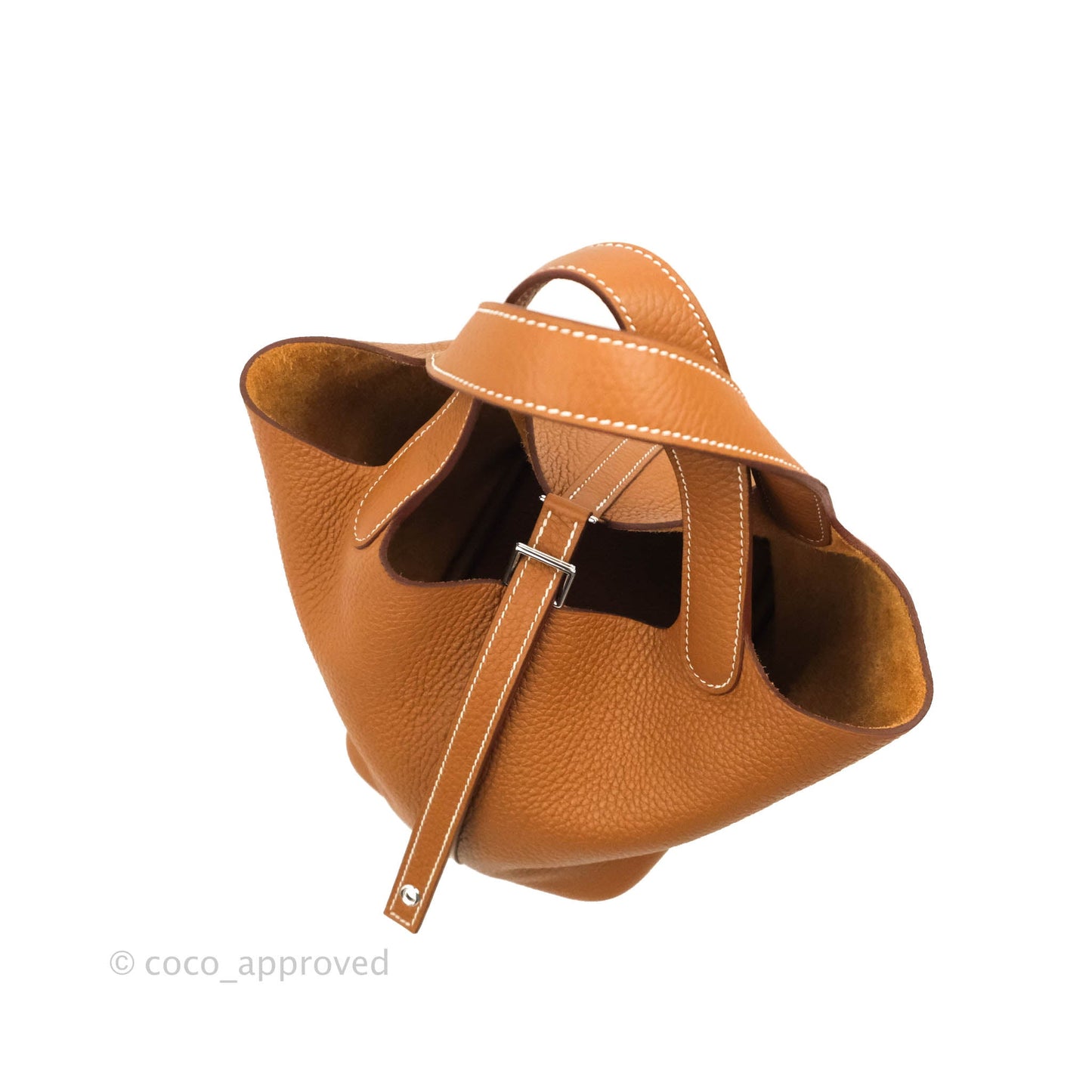 Hermès Picotin Lock 18 PM Gold Clemence Palladium Hardware