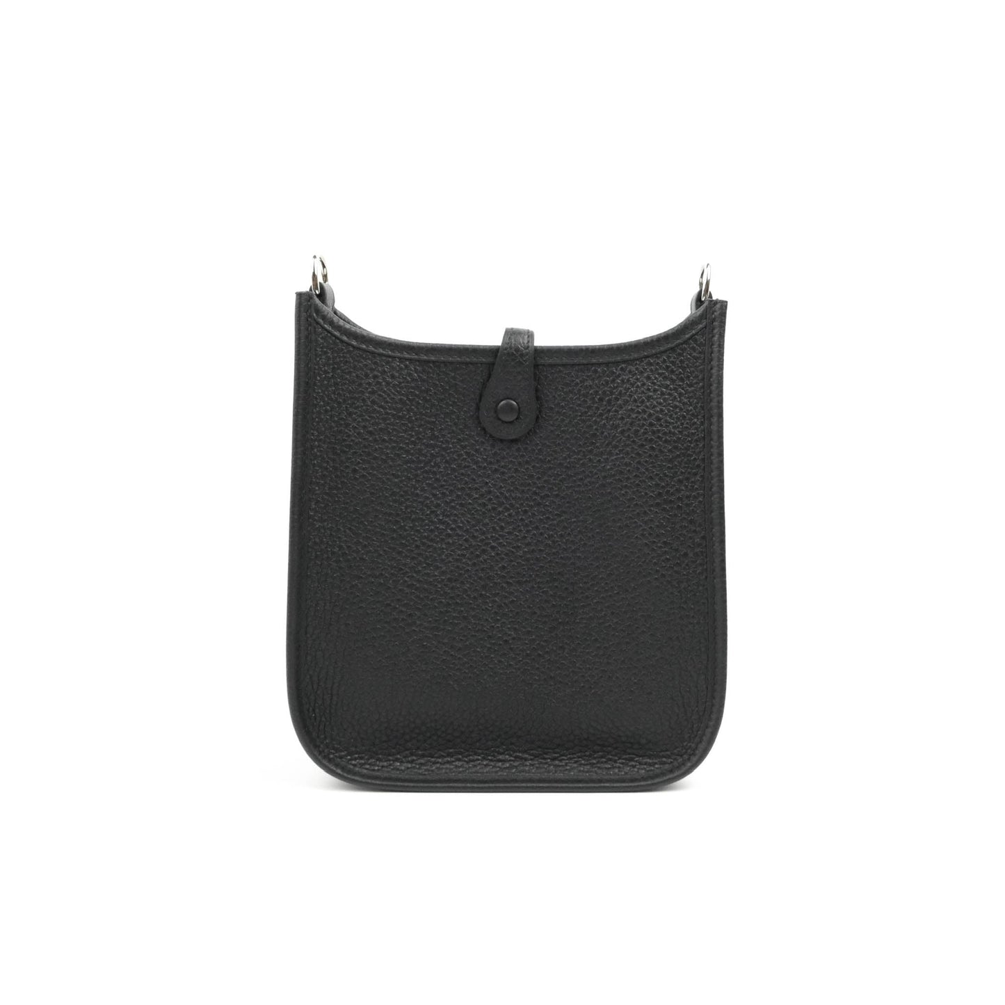 Hermès Mini Evelyne 16 Taurillon Clemence Black Palladium Hardware