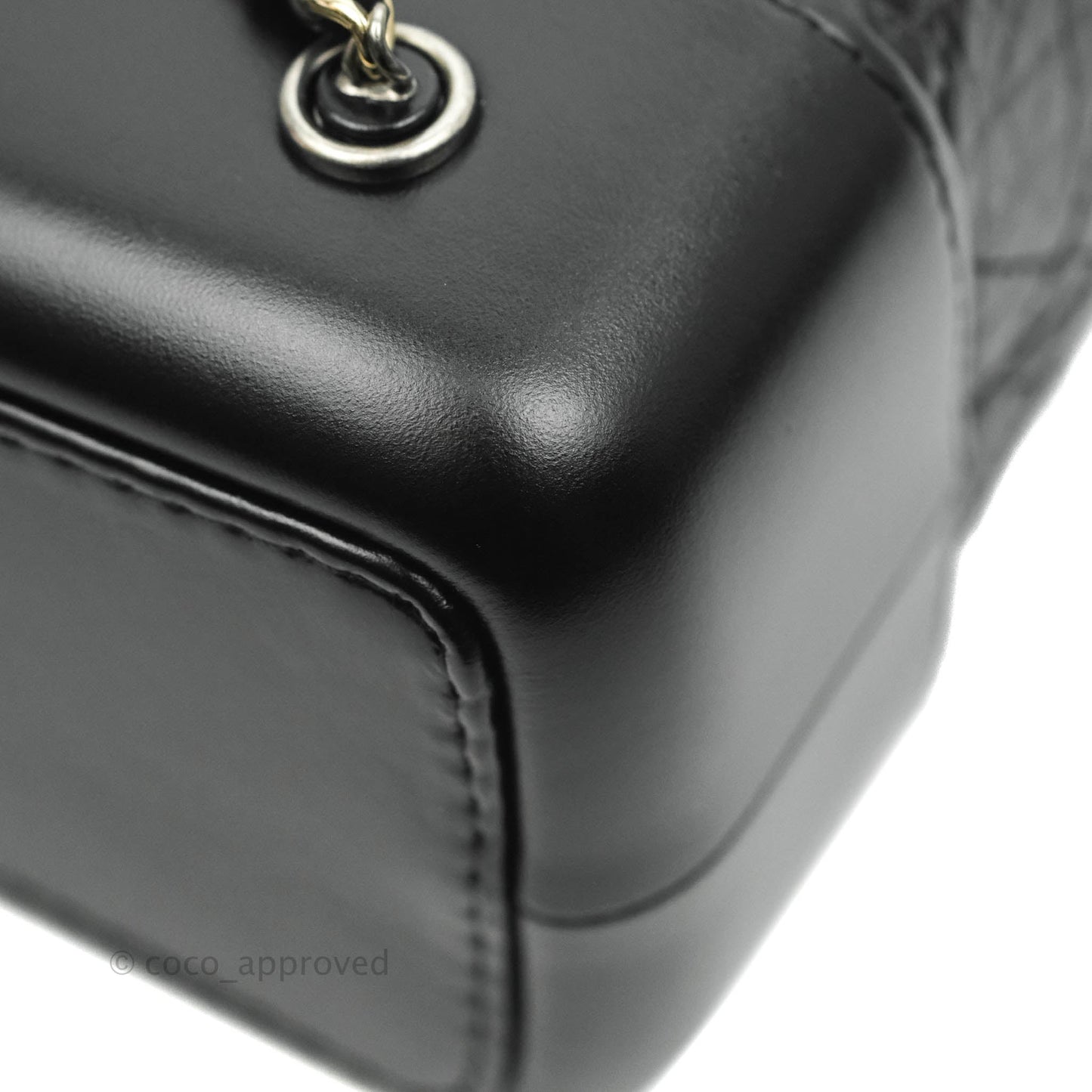 Chanel Small Gabrielle Backpack Black Aged Calfskin