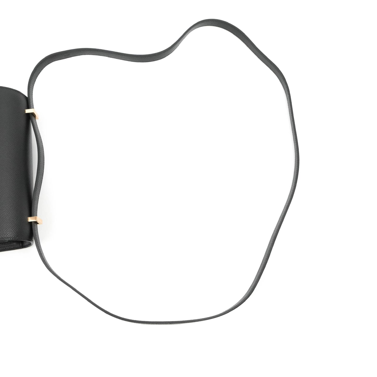 Hermès Constance Mini 18cm Black Epsom Rose Gold Hardware