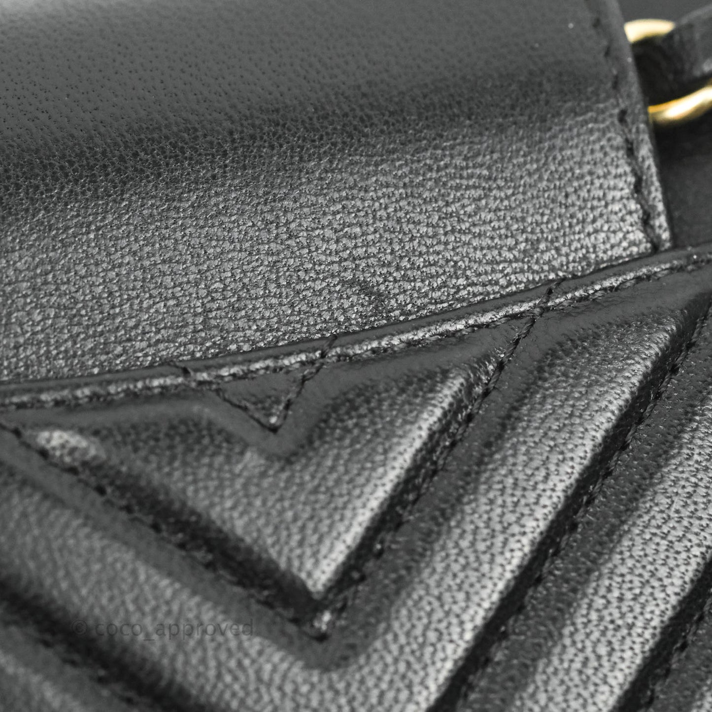 Chanel Mini Collar and Tie Flap Bag Chevron Sheepskin Aged Gold Hardware