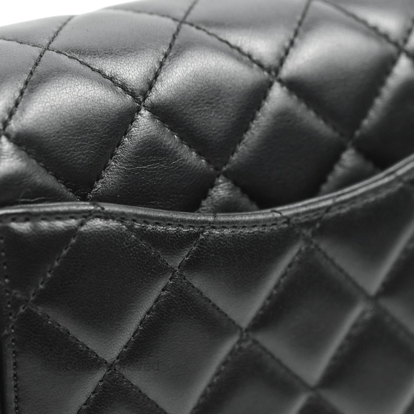 Chanel Quilted Mini Rectangular Pearl Crush Black Lambskin Gold Hardware