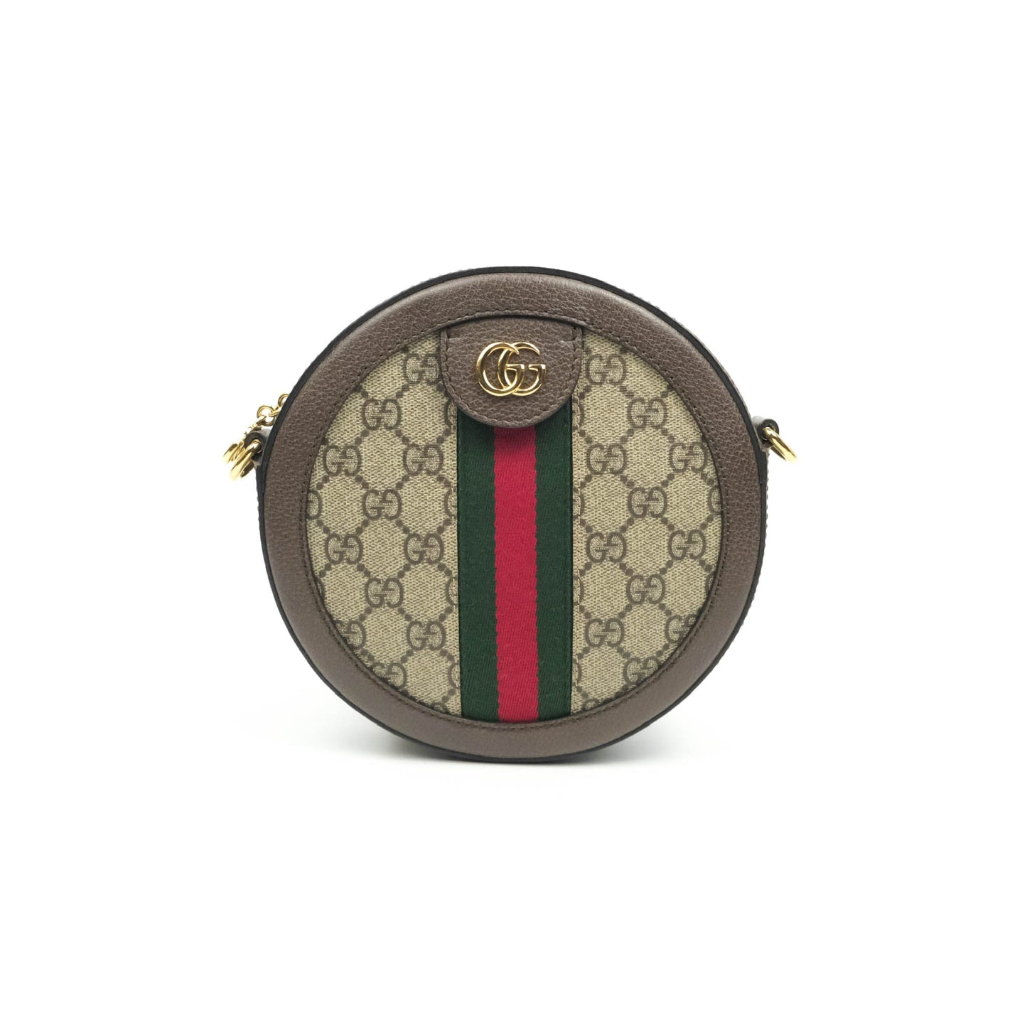 Gucci Ophidia Mini GG Supreme Canvas Round Shoulder Bag