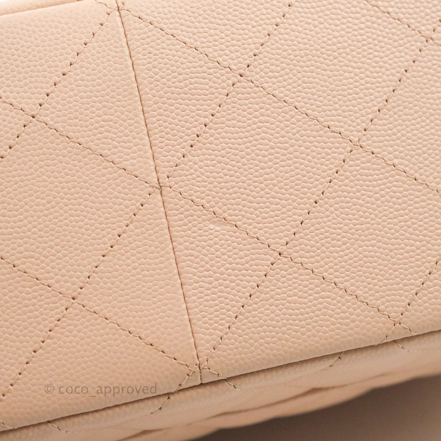 Chanel Jumbo Double Flap Rose Clair Pink Caviar Gold Hardware⁣⁣