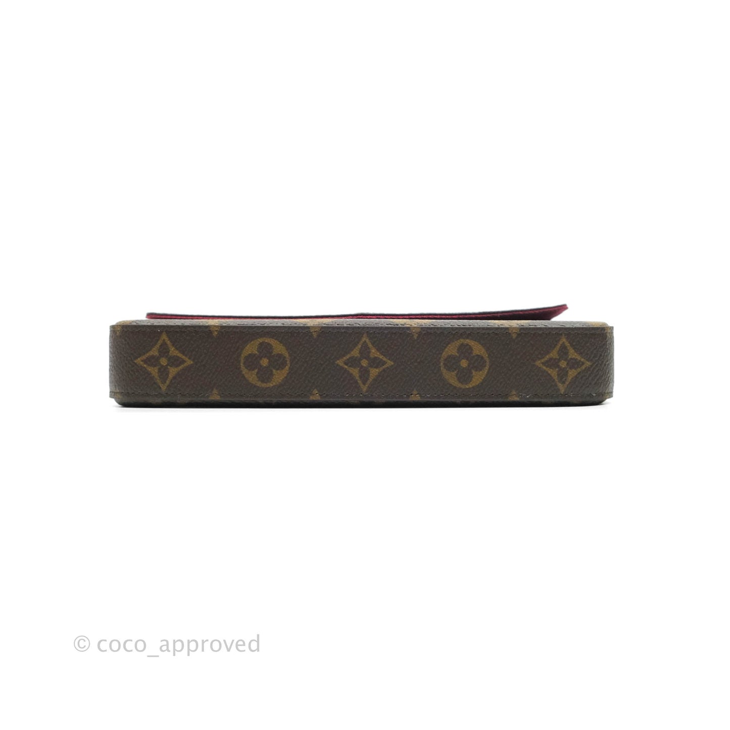 Louis Vuitton Félicie Pochette Monogram Canvas Fuchsia Pink