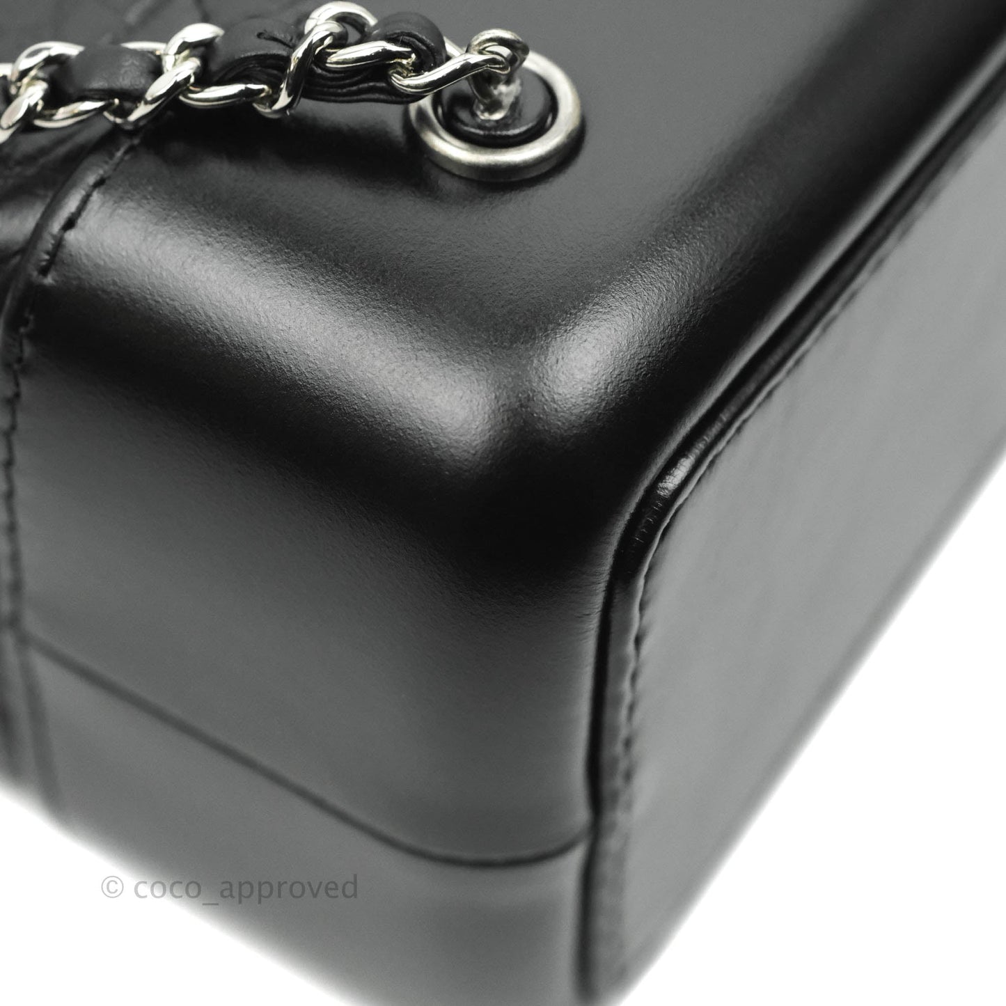 Chanel Small Gabrielle Backpack Black Aged Calfskin