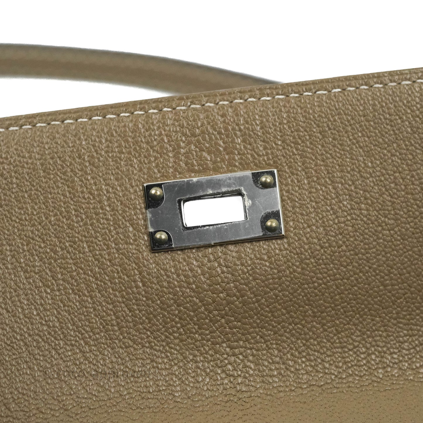Hermès Kelly To Go Wallet Etoupe Chevre Mysore Palladium Hardware