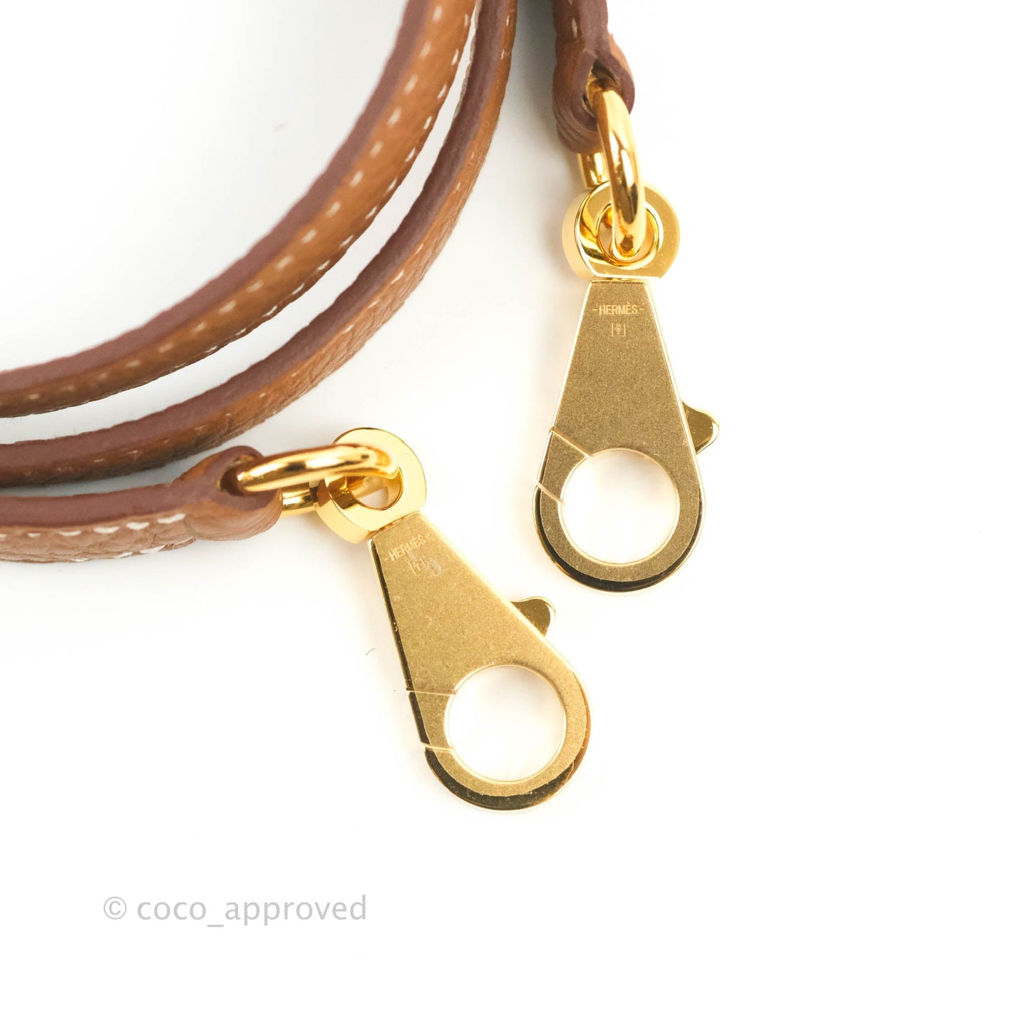 Hermès Retourne Kelly 25 Gold Togo Gold Hardware