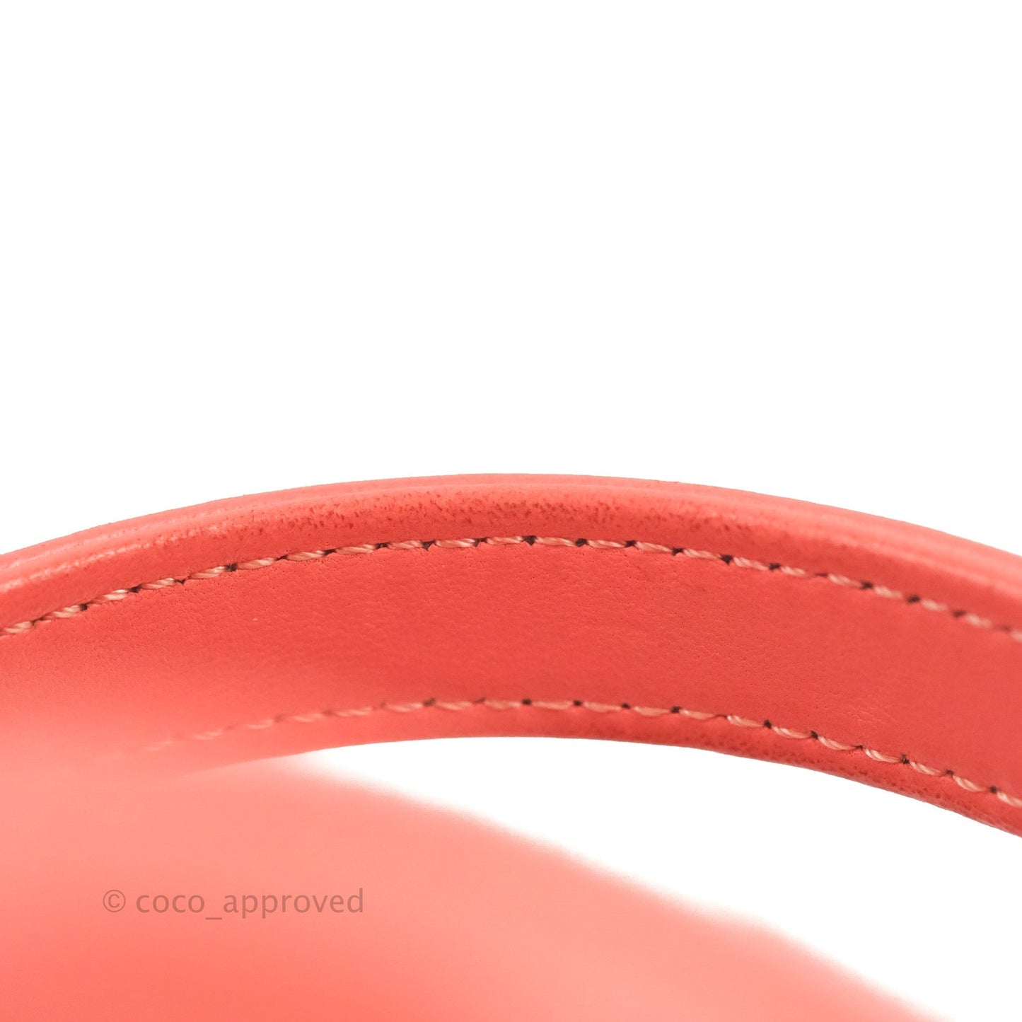 Chanel Trendy CC Vanity Case Coral Pink Lambskin Gold Hardware