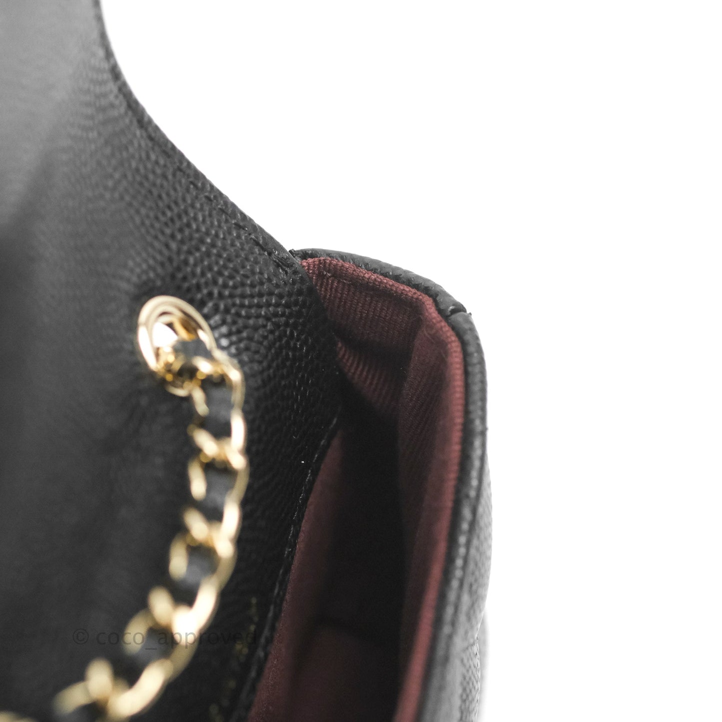 Chanel Classic Belt Bag Black Caviar Gold Hardware