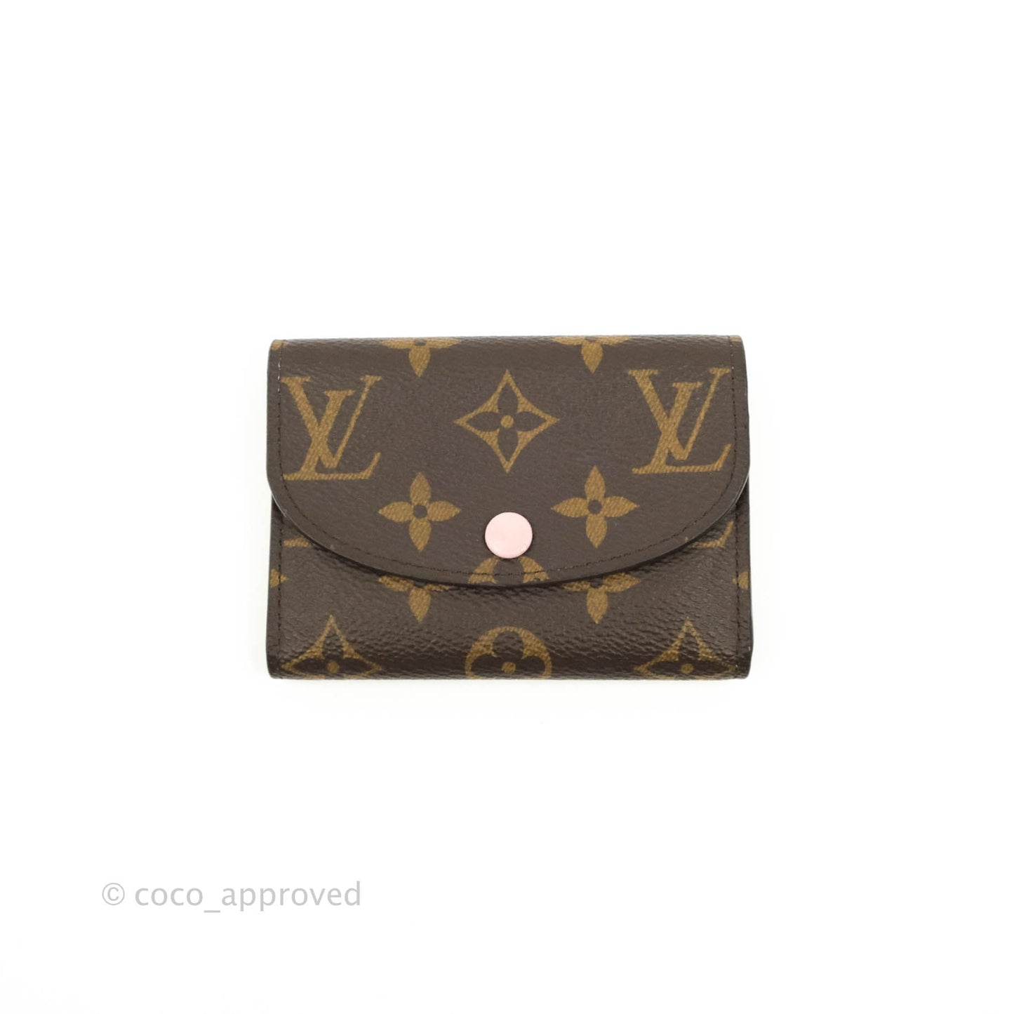 Louis Vuitton Rosalie Coin Purse Monogram Rose Ballerine