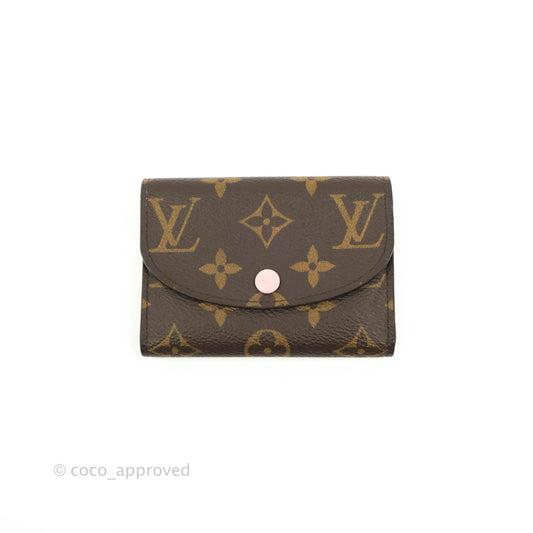 Louis Vuitton Rosalie Coin Purse Monogram Rose Ballerine