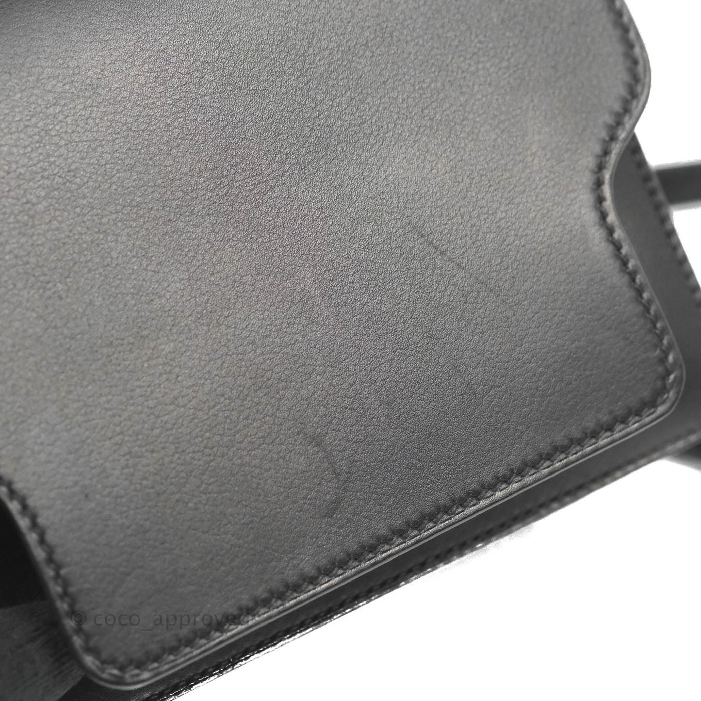 Hermès Roulis Mini 18 Black Swift Palladium Hardware