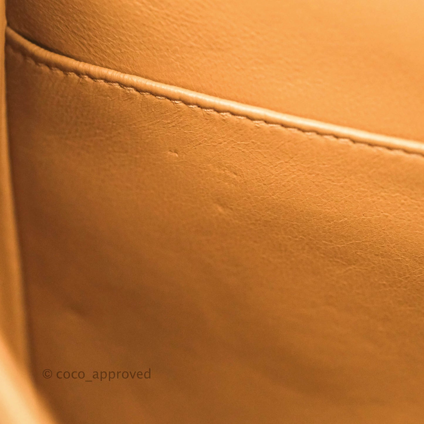 Chanel Quilted Reissue 227 Flap Beige Calfskin Aged Gold Hardware
