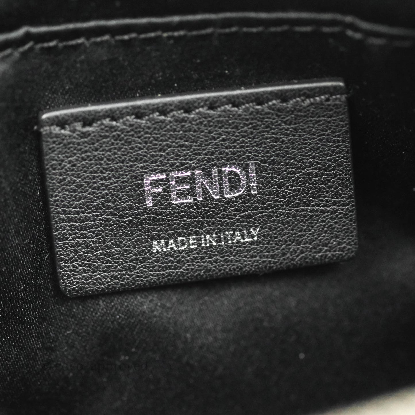 Fendi Mini By The Way Vit. Dolce Bag Black