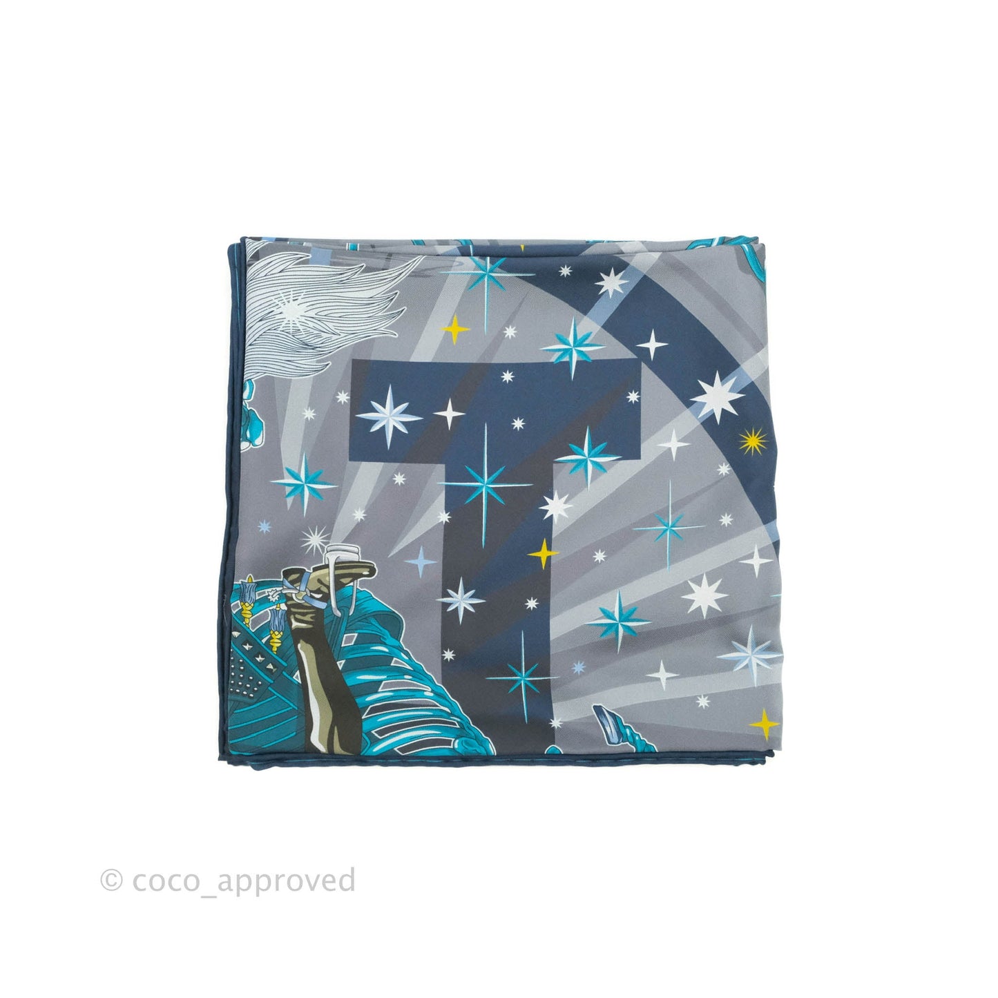 Hermès C'est la Fete Double Face Scarf 90