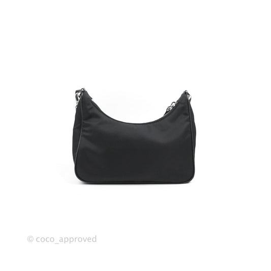 Prada Nylon Re-Edition 2005 Shoulder Bag Black