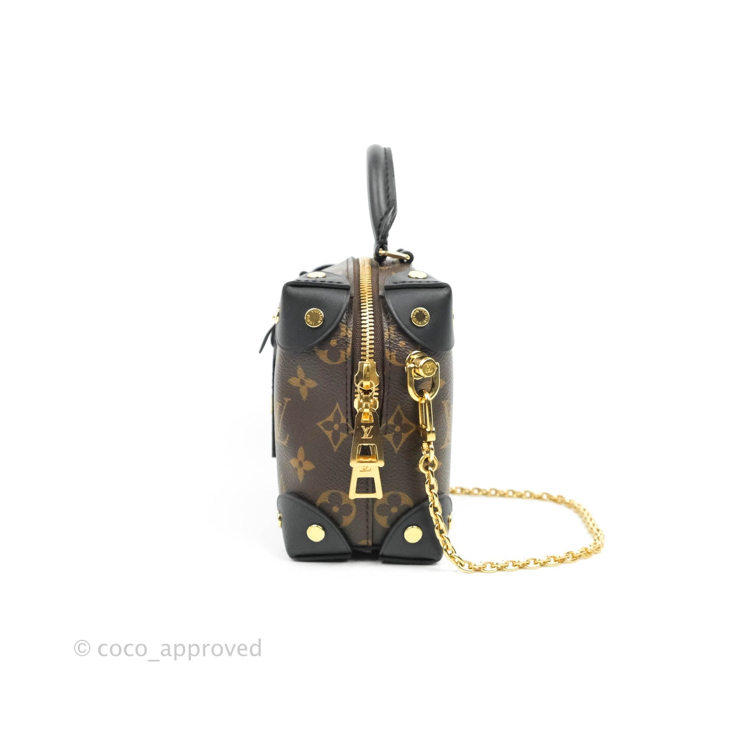 Louis Vuitton Petite Malle Souple Monogram Canvas