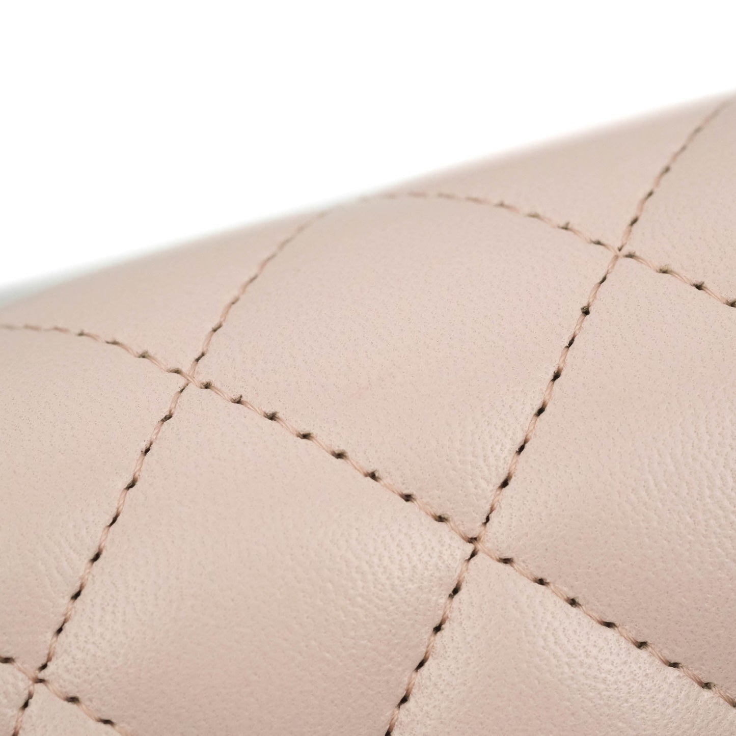 Chanel Quilted Mini Rectangular Flap Light Pink Lambskin Silver Hardware