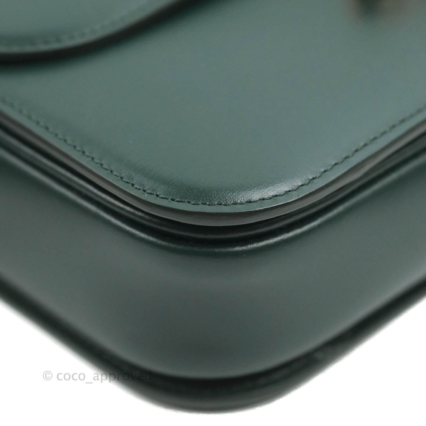 Celine Medium Triomphe Shiny Calfskin Amazone Green