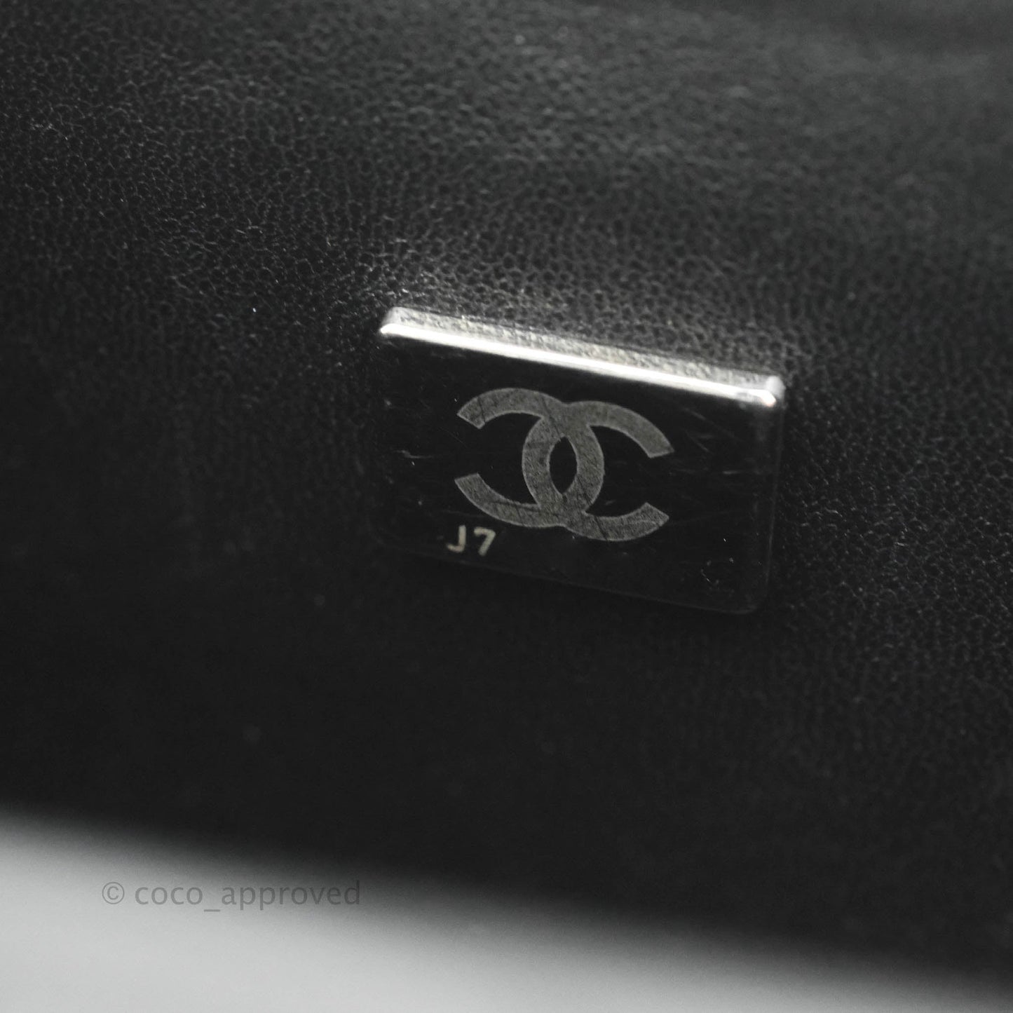 Chanel Classic Quilted M/L Medium Double Flap So Black Lambskin