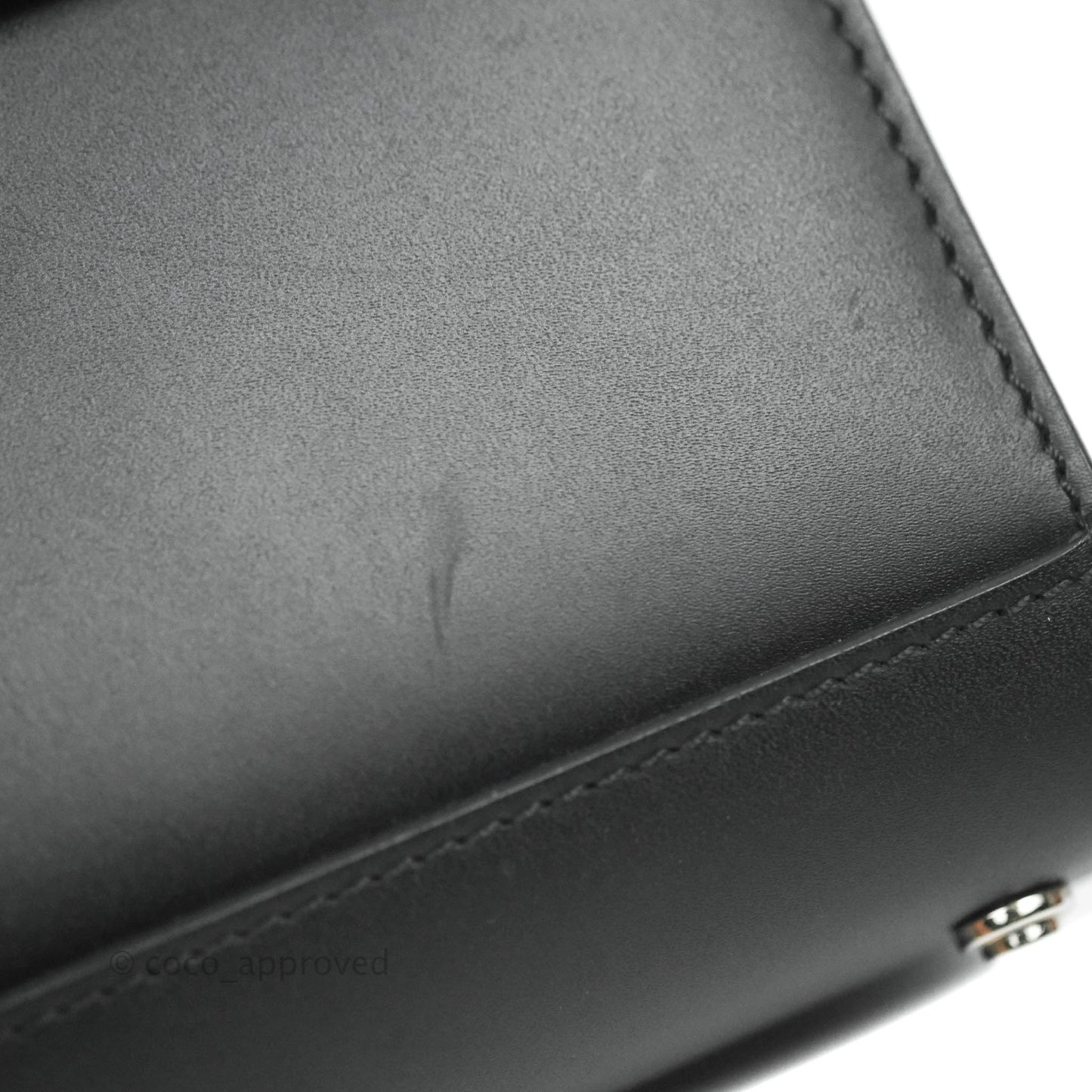 Givenchy Mini Horizon Crossbody Bag Black Silver Hardware