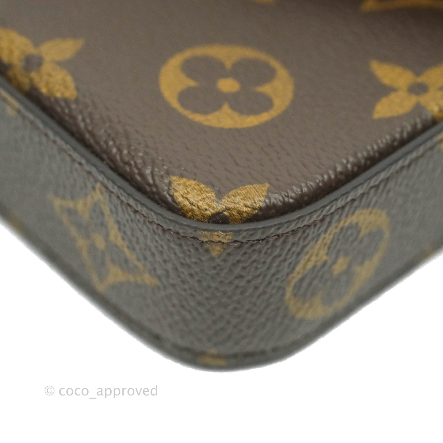Louis Vuitton Félicie Pochette Monogram Canvas Fuchsia Pink