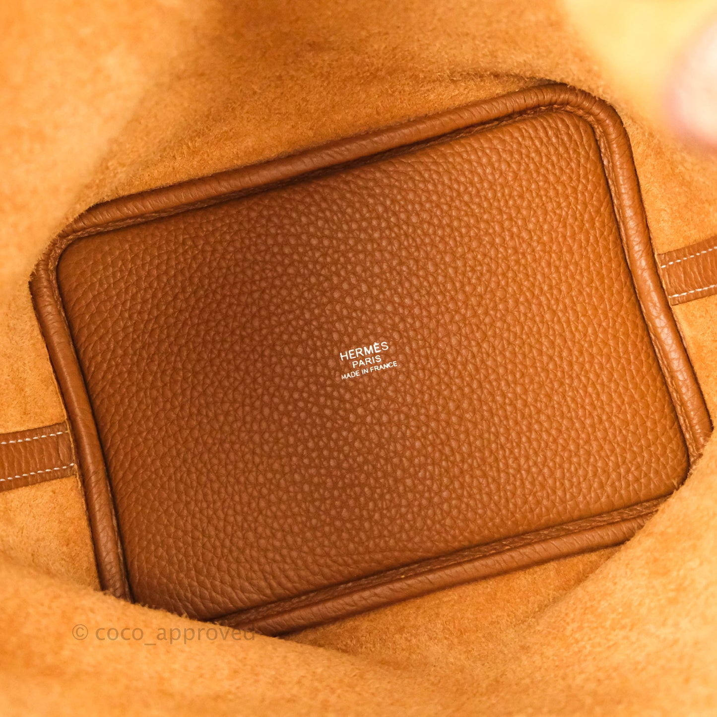Hermès Picotin Lock 18 PM Gold Clemence Palladium Hardware