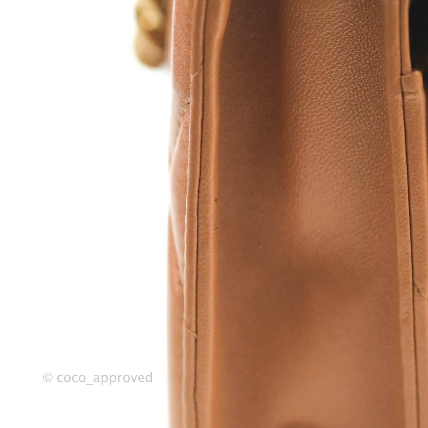 Chanel 19 Wallet on Chain WOC Dark Beige Caramel Lambskin Mixed Hardware 21K