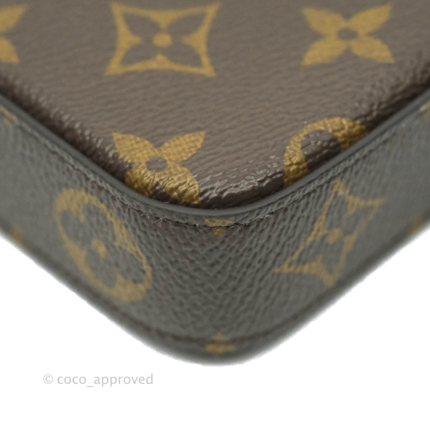 Louis Vuitton Félicie Pochette Monogram Canvas Fuchsia Pink