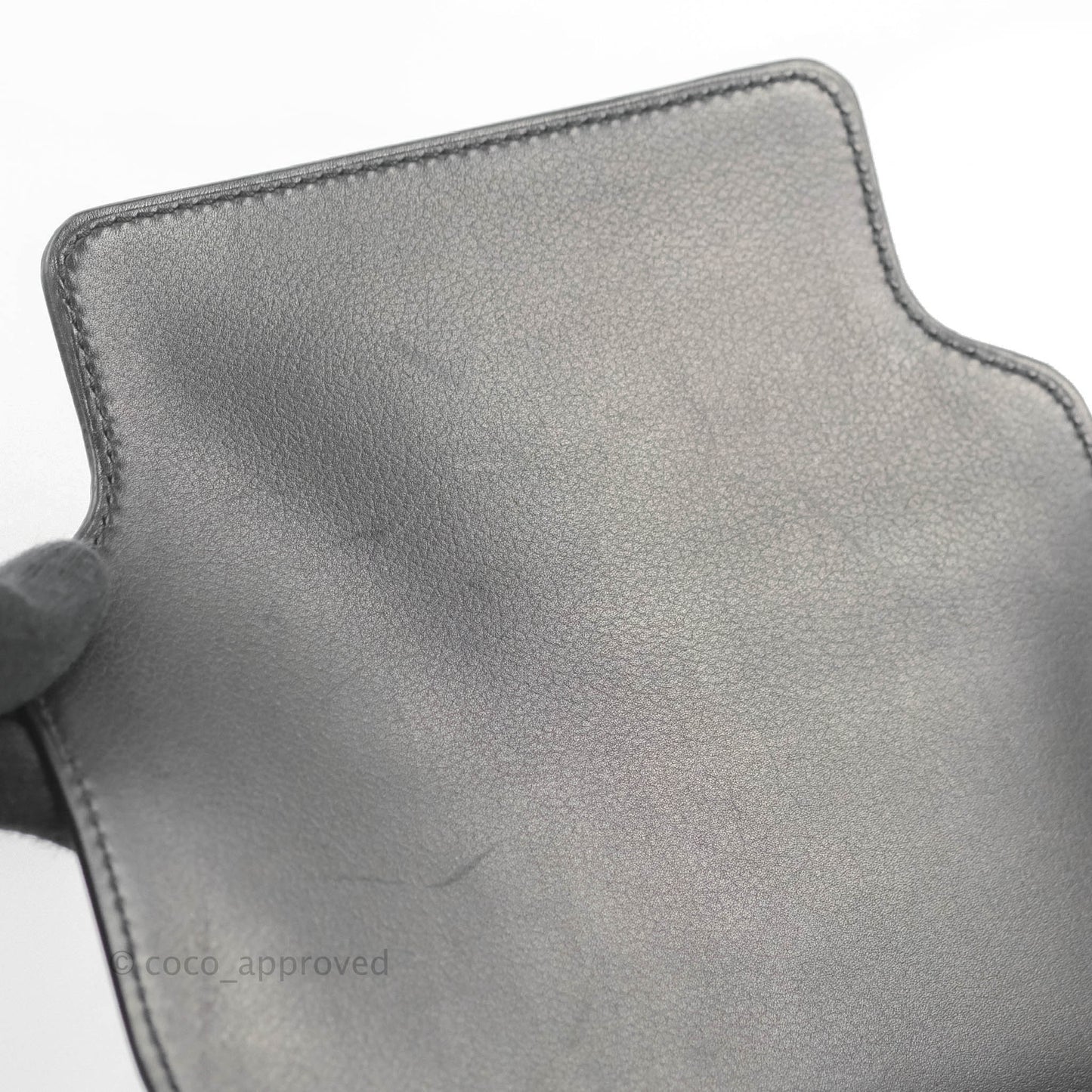 Hermès Roulis Mini 18 Black Swift Palladium Hardware