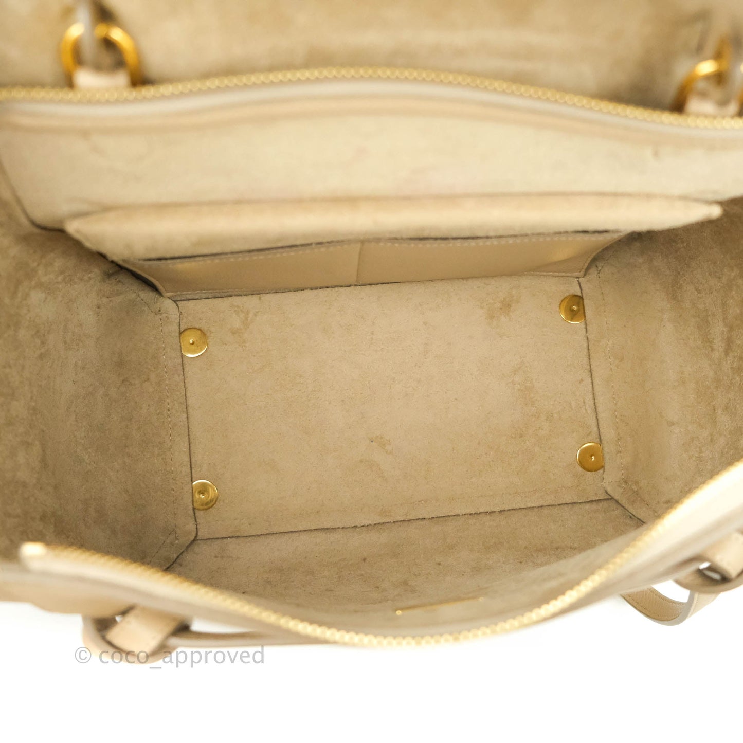 Celine Mini Belt Bag Dune Grained Calfskin Gold Hardware