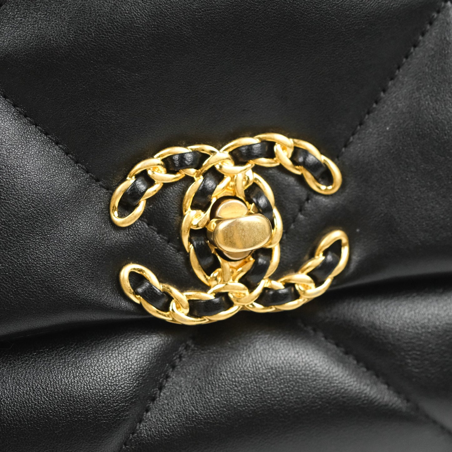 Chanel 19 Small Black Mixed Hardware