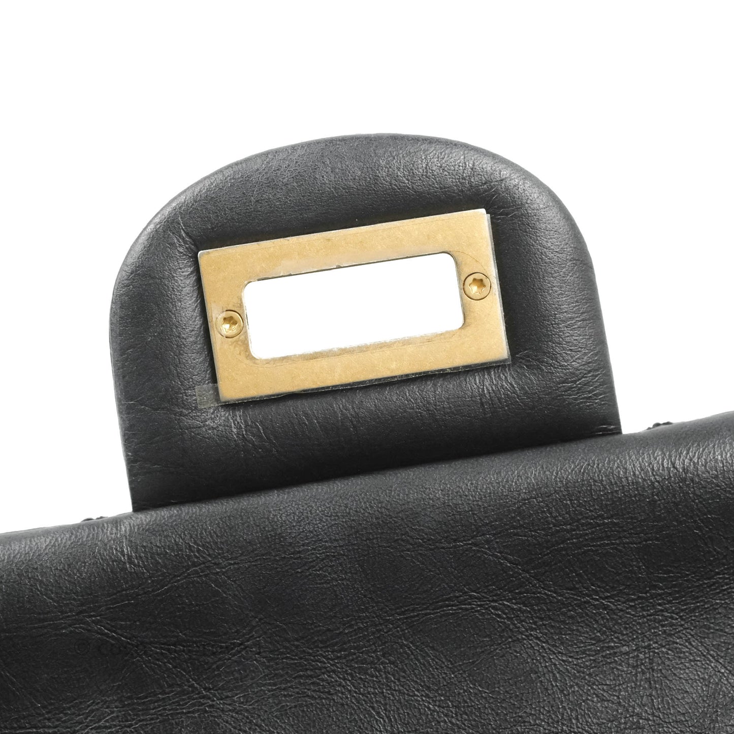 Chanel Reissue 225 Quilted Flap Black Aged Calfskin Aged Gold Hardware