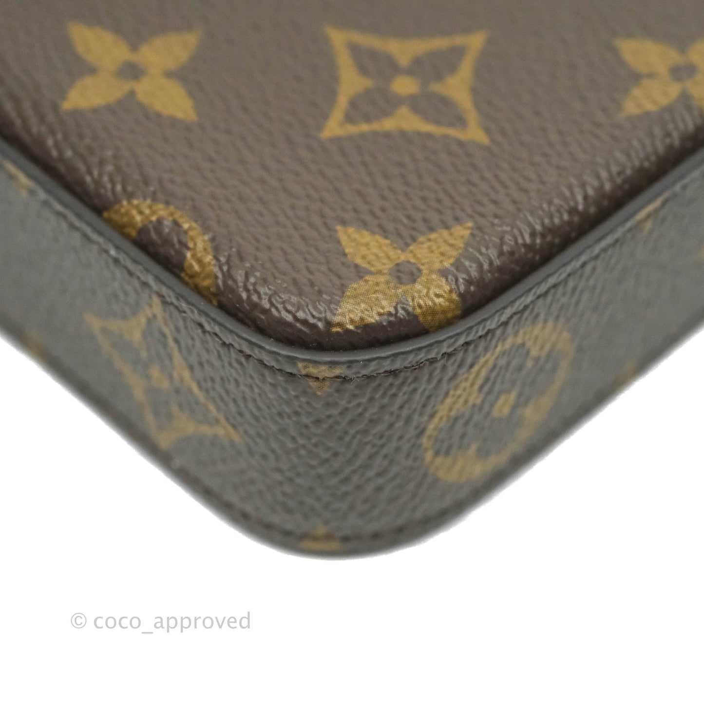 Louis Vuitton Félicie Pochette Monogram Canvas Fuchsia Pink
