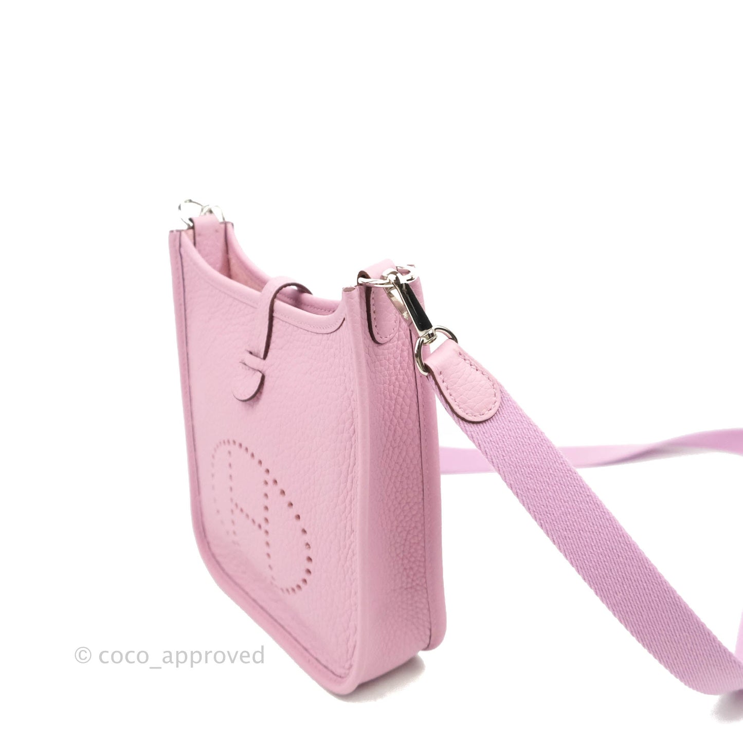 Hermès Mini Evelyne 16 Mauve Sylvestre Amazone