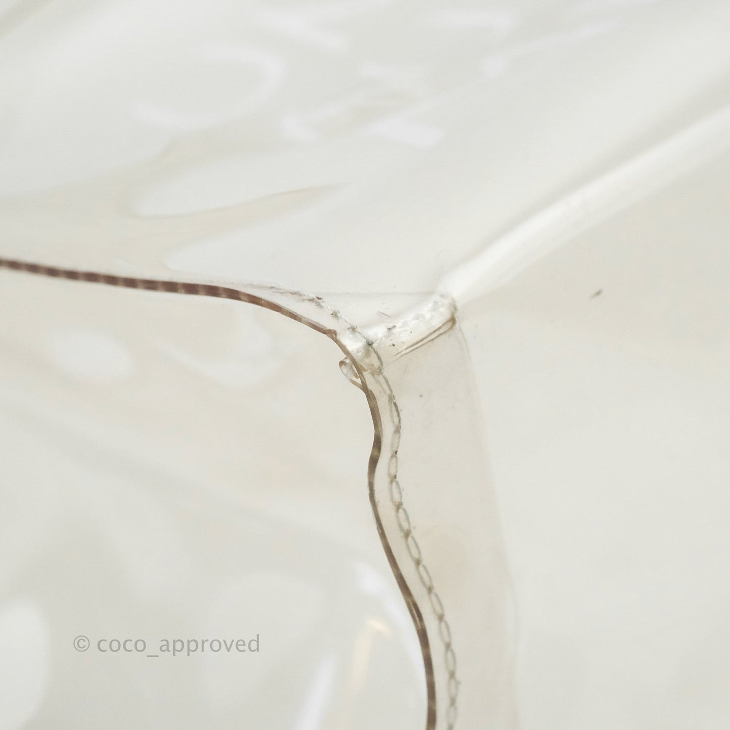 Hermès Vinyl Kelly Beach Bag Gold Hardware