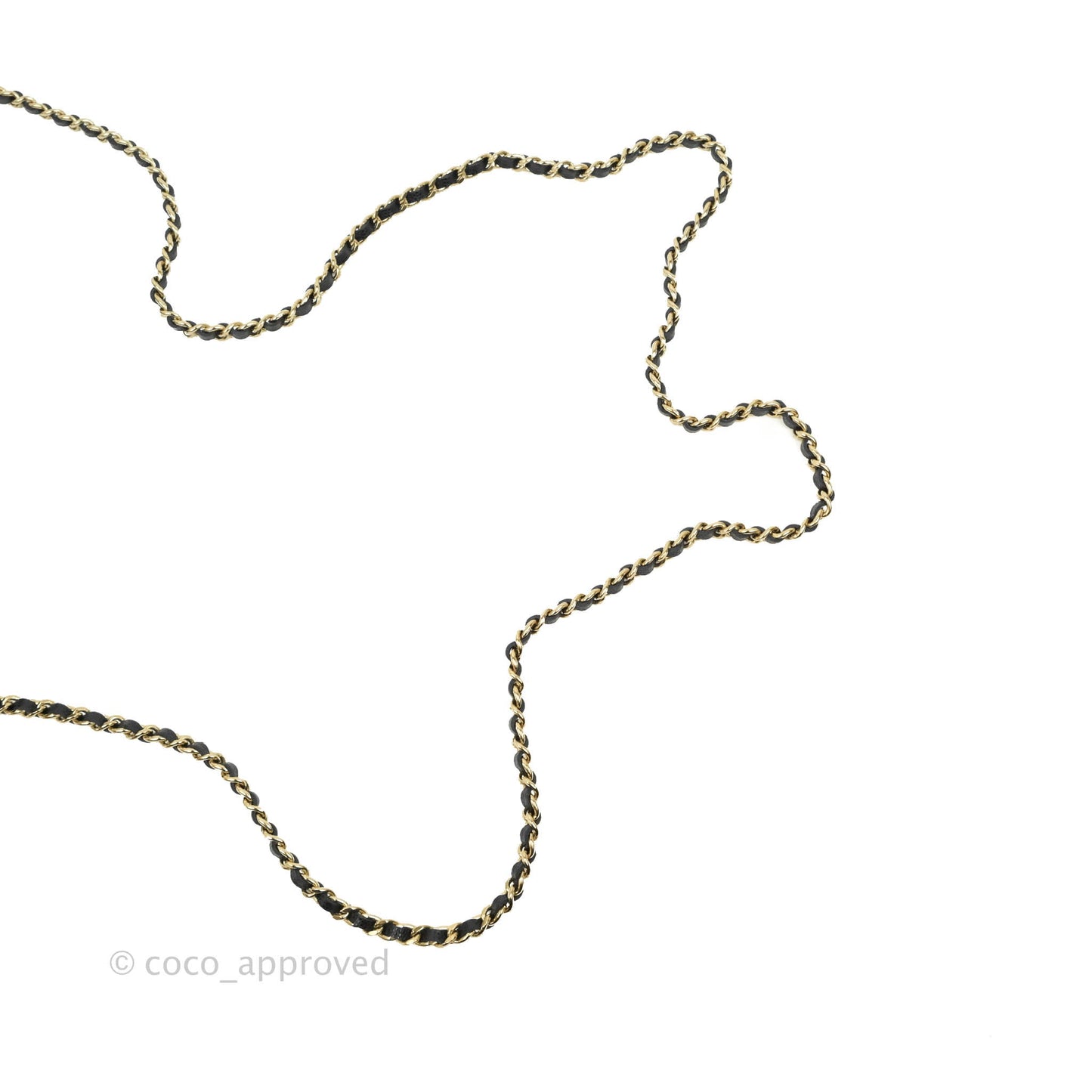 Chanel Classic Flap Phone Holder With Chain Black Caviar Gold Hardware 22A