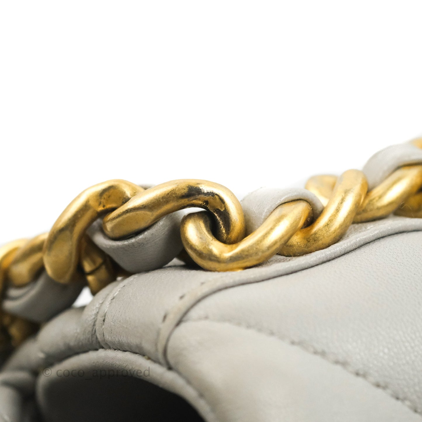 Chanel 19 Medium Grey Mixed Hardware