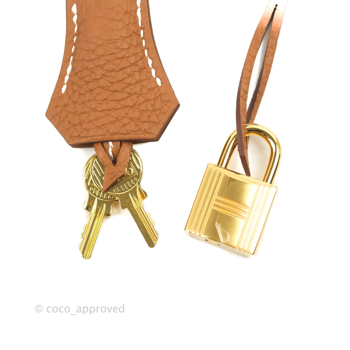 Hermès Retourne Kelly 25 Gold Togo Gold Hardware