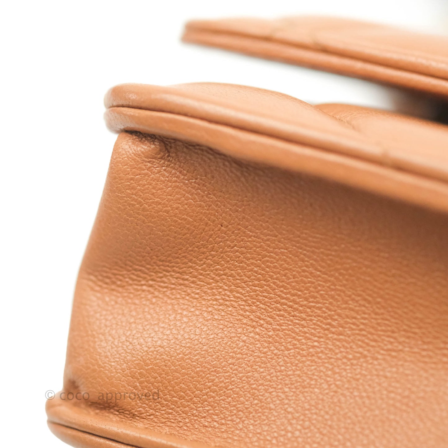 Chanel 19 Wallet on Chain WOC Dark Beige Caramel Lambskin Mixed Hardware 21K