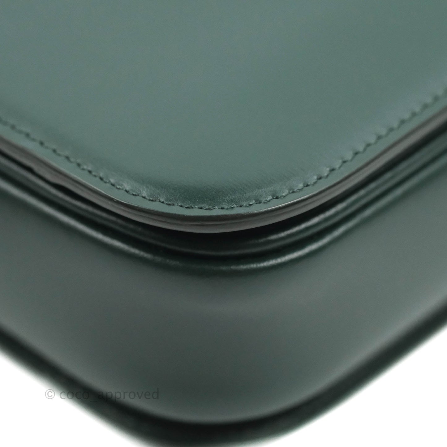 Celine Medium Triomphe Shiny Calfskin Amazone Green